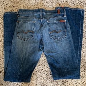 7 for all mankind jeans size 27 7FAM